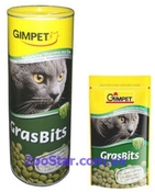 "Gras Bits" - Грас битс, витаминизированное лакомство для кошек с травой