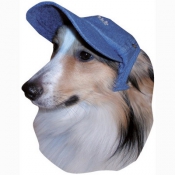 TWILL BALL CAP кепка, одежда для собак - красный | S