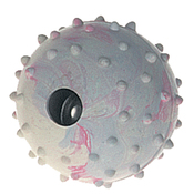 Игрушка для собак мяч с колокольчиком, резина -  BALL WITH BELL 