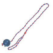 Игрушка для собак мяч на веревке  - BALL WITH ROPE