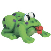 Игрушка для собак, лягушка с языком - FROG POP-UP TONGUE