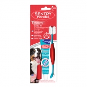 Petrodex набор ДВОЙНАЯ 360 зубная щетка+ДВОЙНАЯ СИЛА зубная паста для собак 