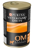 Veterinary Diets OM Obesity Canine консервы для собак при избыточном весе и ожирении, 400 гр