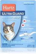 "Ultra Guard F&T COLLAR for Cats" Ошейник для кошек и котят  от блох и клещей на 7 месяцев
