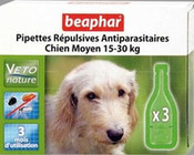 Беафар "Bio Spot On" Био Спот Он для собак средних пород, 15-30 кг 1 пипетка