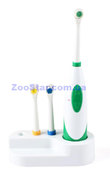 Электрическая зубная щетка для животных, с тремя насадками