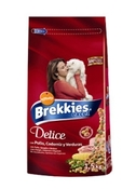 "Brekkies Excel Cat Delice Meat" корм для котов с мясом