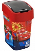 Контейнер для мусора Деко Flip Bin Машинки, 25 литров