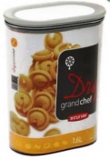 Емкость для сыпучих продуктов пластиковая "GRAND CHEF" №2, 1,6 литра