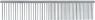 Однорядная расческа - COMB BRAT FINE/COARSE XLONG TOOTH Комбинированный медный гребень с экстра-длинными зубьями 009