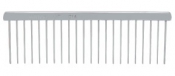 Однорядная расческа - Comb coarse Медный гребень с коротким полотном 014