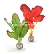 Декоративное растение Biorb Silk Plants Green Red large, 2 штуки.