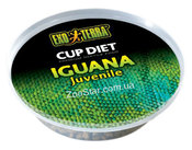 Cup Diet Iguana Juvenile 6х25г Корм для молодой игуаны порционный