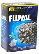 Активированный уголь Fluval Zeo-Carb, 3х150