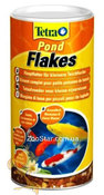 Pond Flakes  - основной корм в виде хлопьев для прудовых рыб