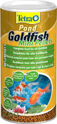 Pond Goldfish Mini Pellets - корм в виде маленьких плавающих шариков для прудовых золотых рыбок, 1 литр