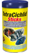 Cichlid Sticks - корм в виде гранул для всех цихлид 