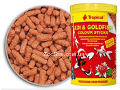 KOI & GoldFish Color Sticks - основной корм в виде плавающих палочек для кормления карпов кои, золотых рыбок