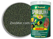 Super Spirulina Forte - корм для травоядных аквариумных рыб в гранулах