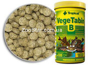 VegeTabin B - растительный корм в таблетках для донных рыб