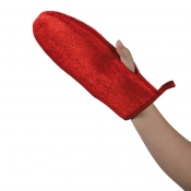 Перчатка для чистки одежды от шерсти