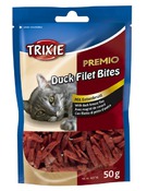 Лакомство для кошек "PREMIO Duck Filet Bites" филе утки сушеное, 50гр