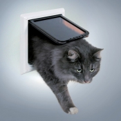 Дверца врезная "Free Cat de Luxe" для кошек большая 24 см/24 см