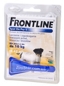 FrontLine Spot On S (Фронтлайн) капли от 2 до 10 кг - 1 пипетка