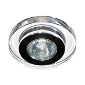 светильник точечный 4162DL под MR16 хром (круглое стекло)
