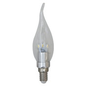 Лампа светодиодная LB-71 230V/3.5W Chrome E14 6400K
