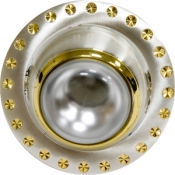 Светильник точечный 1720 R39 золото-хром  E14/ SGCH