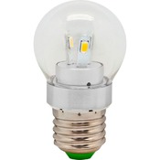 Лампа светодиодная LB-40 230V 3.5W chrome E14 2700K