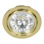 Светильник точечный DL3 мебельный золото с лампой