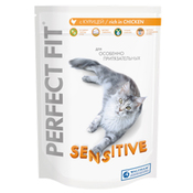 "Sensitive" Сухой корм для взрослых кошек с чувствительным пищеварением с мясом курицы