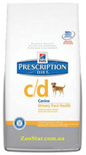 Prescription Diet™ Canine c/d™ лечебный корм для собак профилактики и лечения мочекаменной болезни