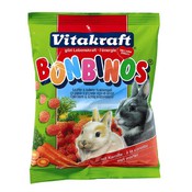 Лакомство для кроликов с морковкой BonBinos, 40гр 