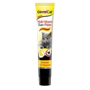 GimCat "DUO" Duo-Paste Сыр + 12 витаминов - витаминизированная паста для кошек