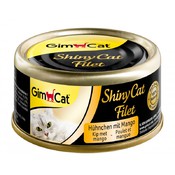 Shiny Cat Filet - консервы для кошек Курица и Манго, 70 г