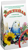 Коктейль «Суперменю с лесными ягодами» корм для волнистых попугаев, 500 грамм