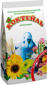Коктейль "Фруктовый" корм для волнистых попугаев, 500 грамм