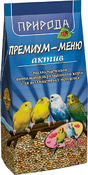 Премиум - меню «Актив» корм для волнистых попугаев, 500 грамм