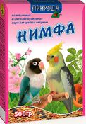 «Нимфа» Корм для средних попугаев, 500 грамм