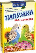 «Папужка йод + эхинацея» Корм для волнистых попугаев, 575 грамм