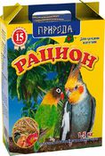 «Рацион» Корм для средних попугаев, 1,5 кг