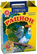 «Рацион» «Мультивитамин + Йод» Корм для волнистых попугаев с йодом, 1,5 кг