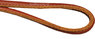 Поводок Водилка кожаная, коричневая, длина 24 см