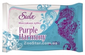 Банная массажная губка "Purple Harmony" 