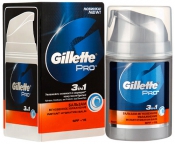 Бальзам после бритья Gillette Pro 3в1 "Мгновенное увлажнение SPF+15",50мл