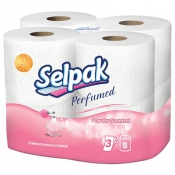 Туалетная бумага  SPA серия с ароматом Пудры