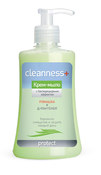 Гель-мыло "CLEANNESS+ protect", с бактерицидным эффектом,  с ромашкой, 310 гр 